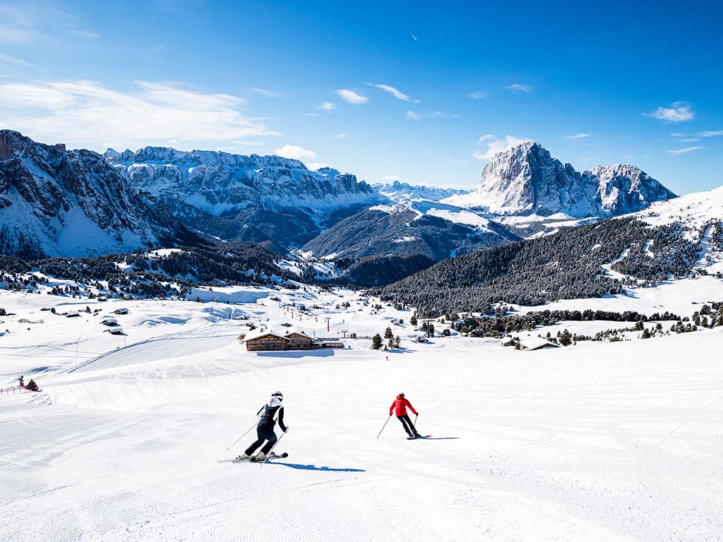 Sciare in Val Gardena
