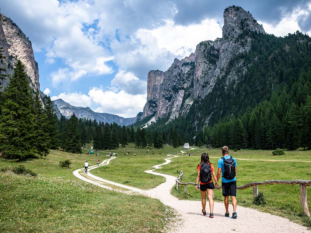 Passeggiare in Val Garden