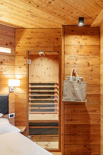 Sauna privata ad infrarossi