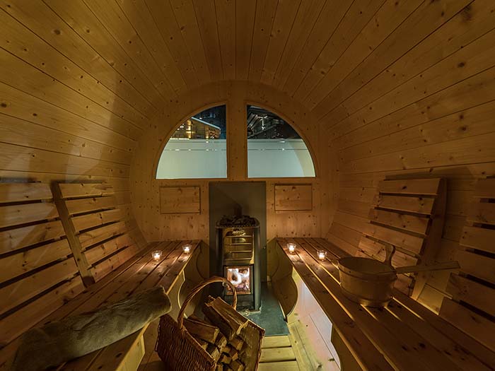 Sauna Alpina esterna